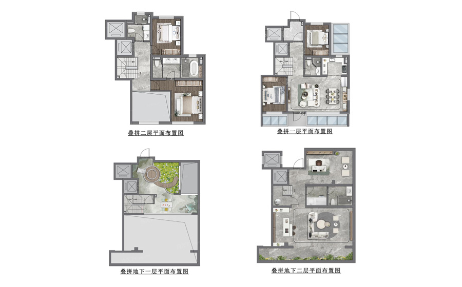 龙湖云河玉陛4室5厅4卫