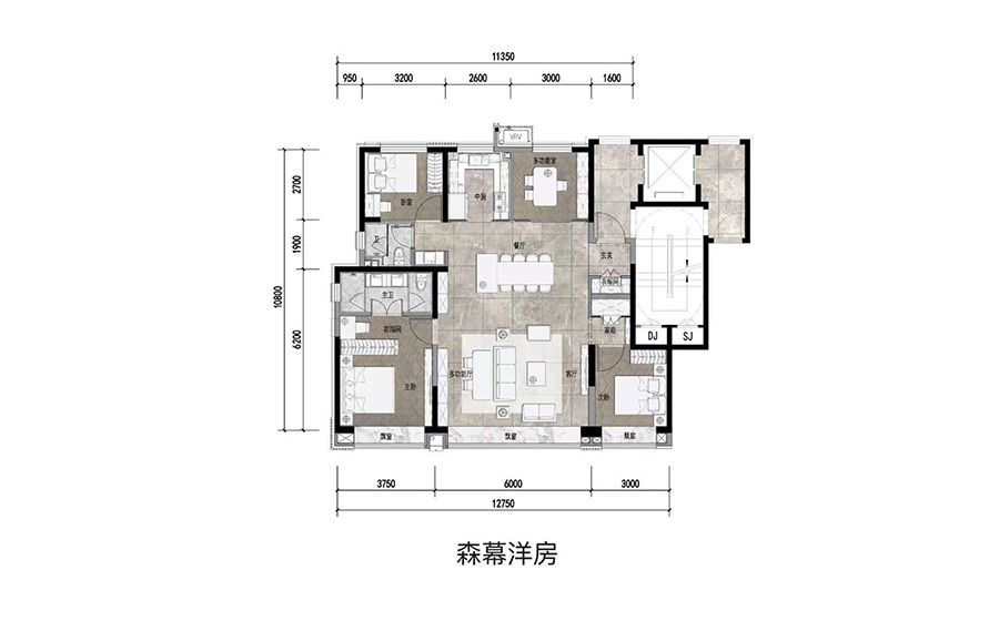 雅居乐富春山居4室2厅2卫