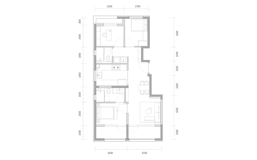 中建璞园3室2厅2卫